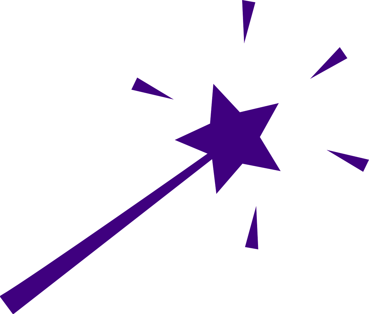 Codes For Insertion - Wand Clipart - Png Download (844x720), Png Download