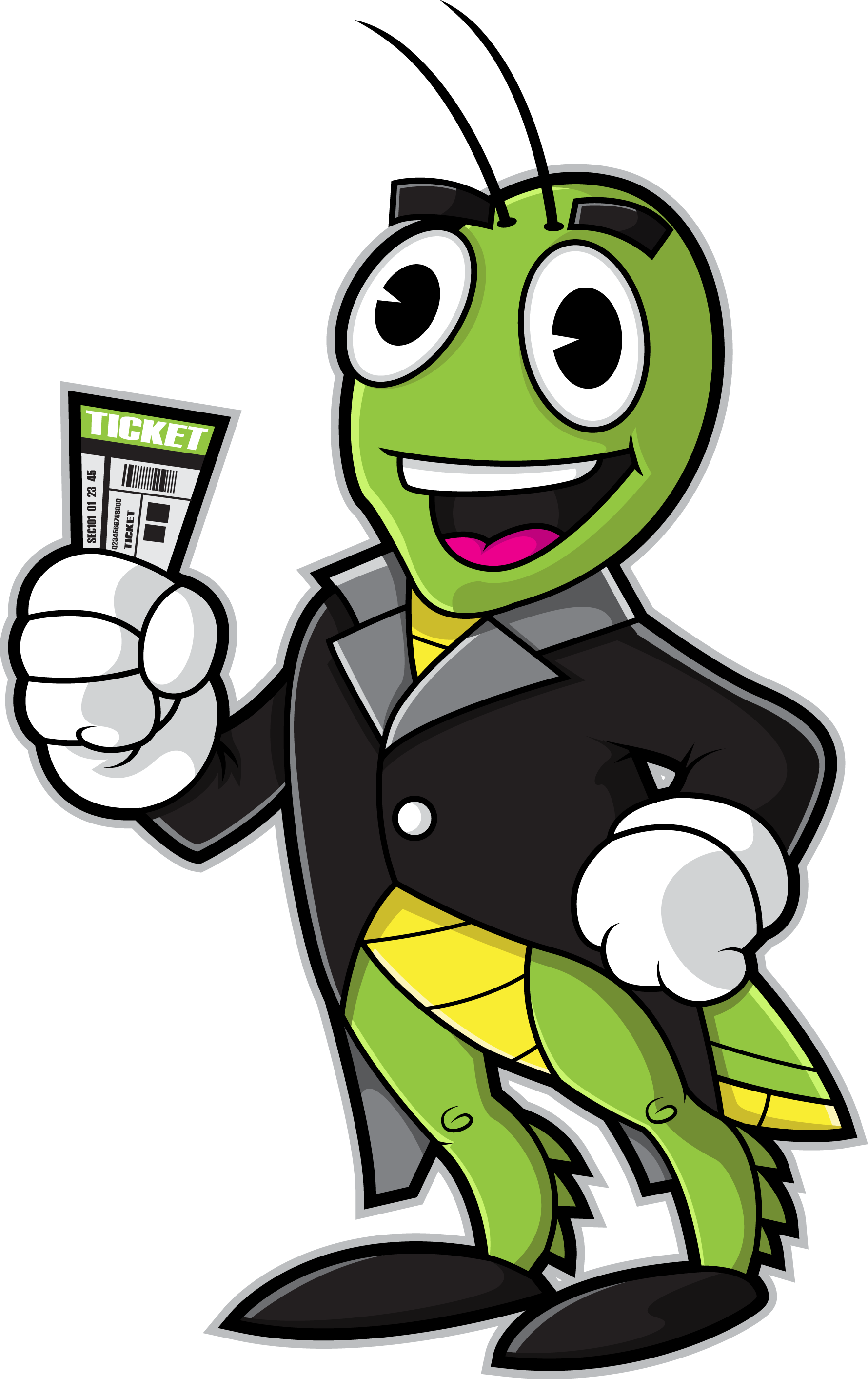 Ticket Clipart (1780x2825), Png Download