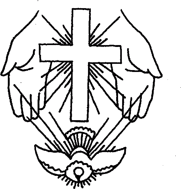 Click Here To Download The Original Bulletinclick Here - Father Son Holy Spirit Drawing Clipart (640x651), Png Download