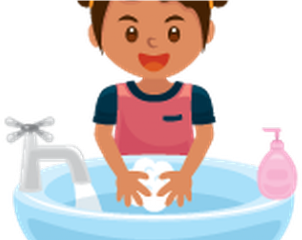 Washing Hands Clip - Png Download (640x480), Png Download