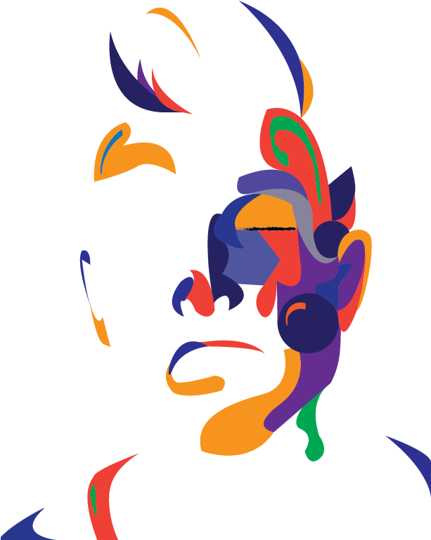 I Wanted To Create Something Using Shapes That Would - Behance Clipart (612x792), Png Download