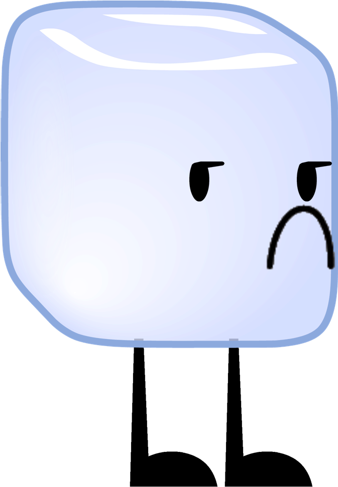 Ice Cube Clipart Cube Object - Object Shows Ice Cube - Png Download (697x976), Png Download