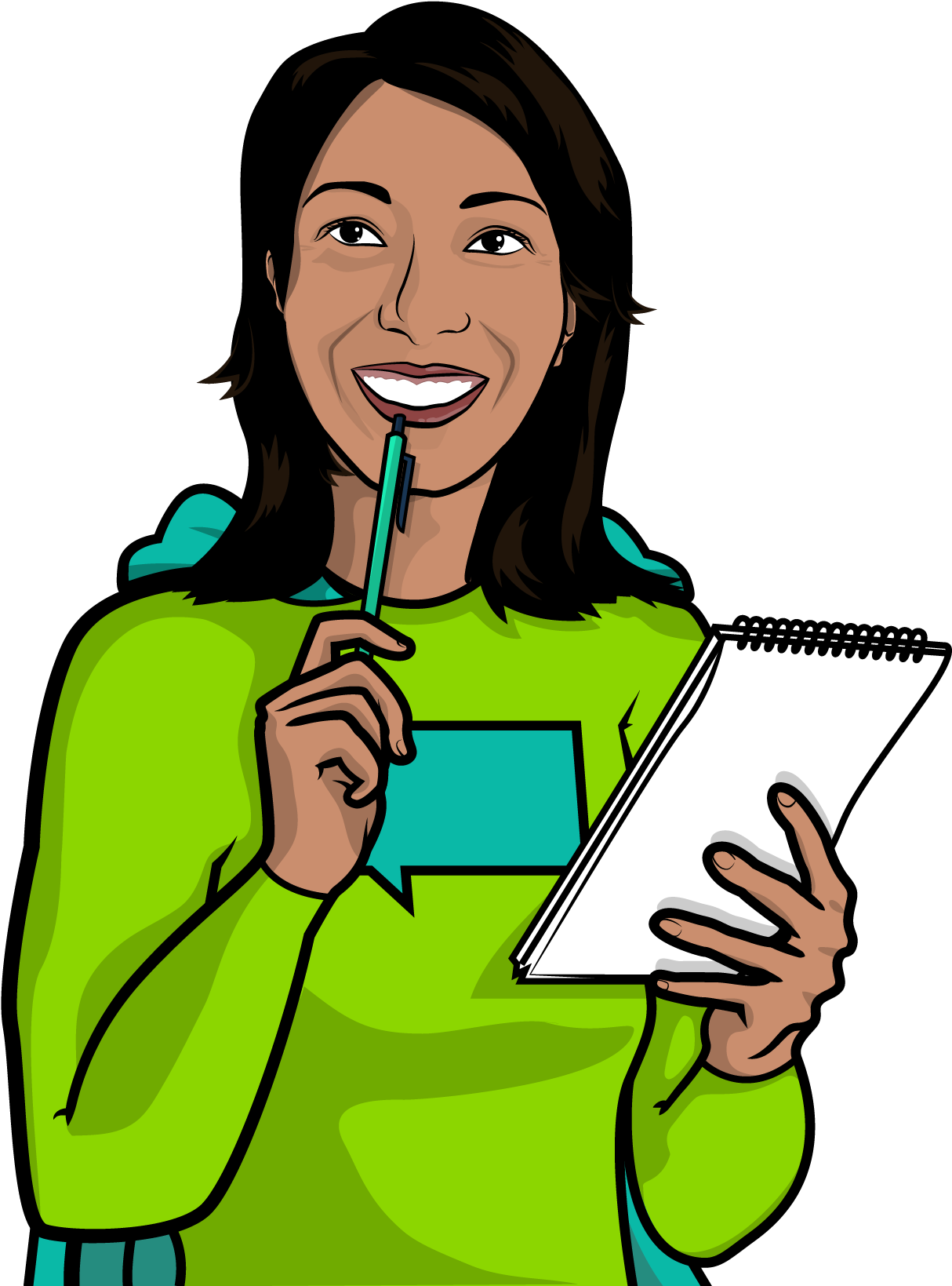 Evaluation Clipart Training Evaluation Svg Free - Person Evaluating Clipart - Png Download (1269x1701), Png Download