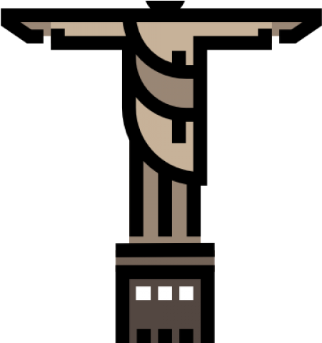 Christ The Redeemer Clipart Statue - Christ The Redeemer - Png Download (640x480), Png Download