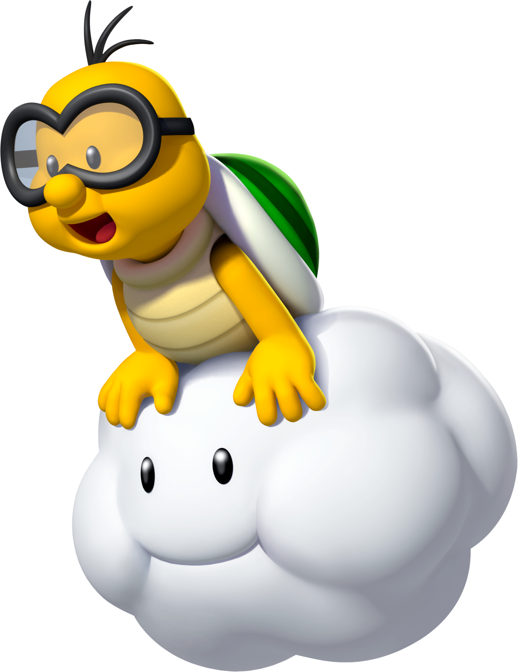 Lakitu - Mario Cloud Guy Clipart (1722x2231), Png Download