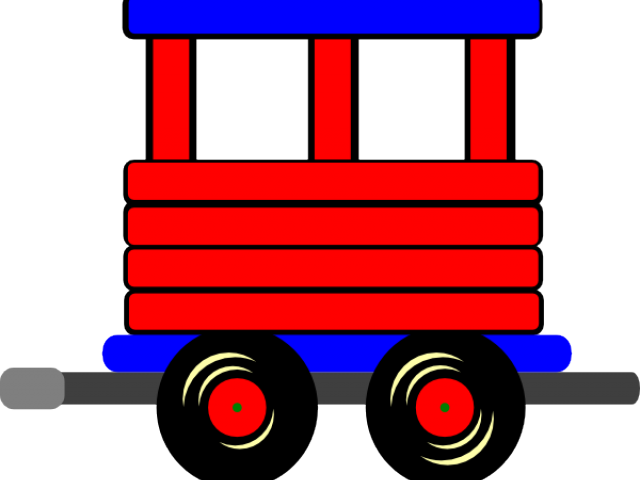 Train Car Clipart - Train Box Car Clipart Png Transparent Png (640x480), Png Download