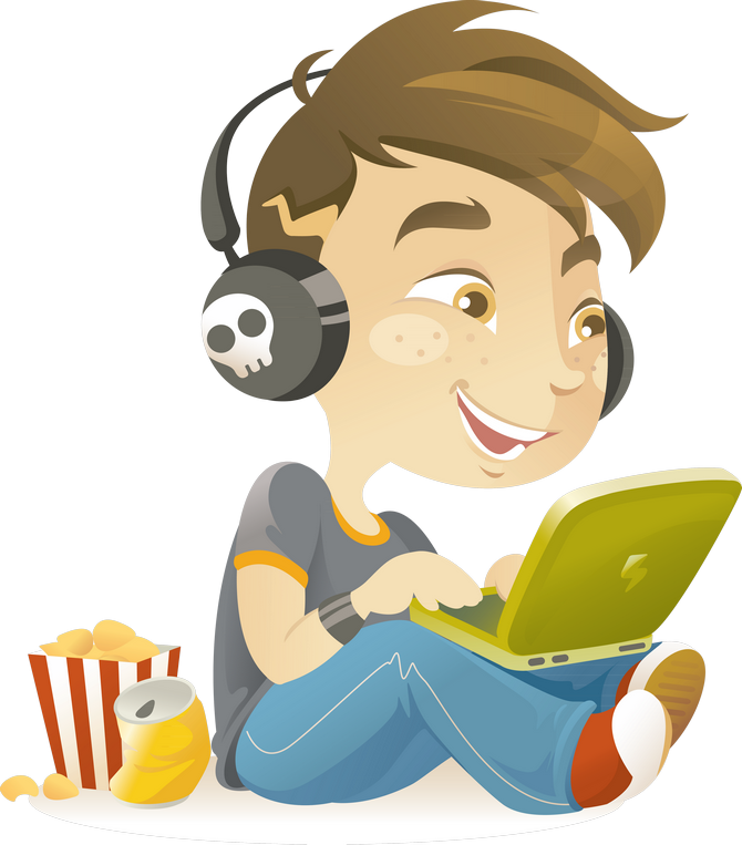 Фото, Автор Missis - Programmer Profile Clipart (670x763), Png Download