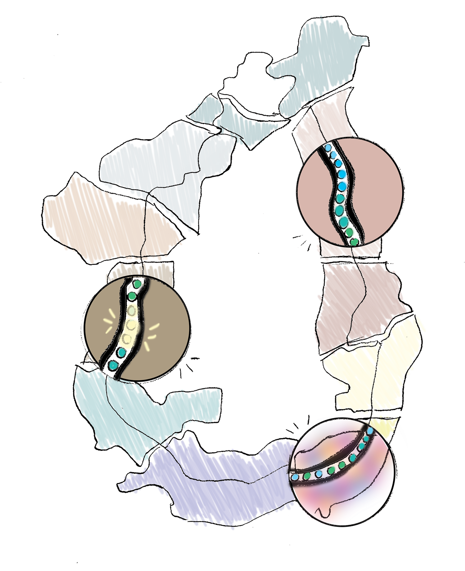 Map Of Proposed Completed Atlanta Beltline - Illustration Clipart (1920x1920), Png Download