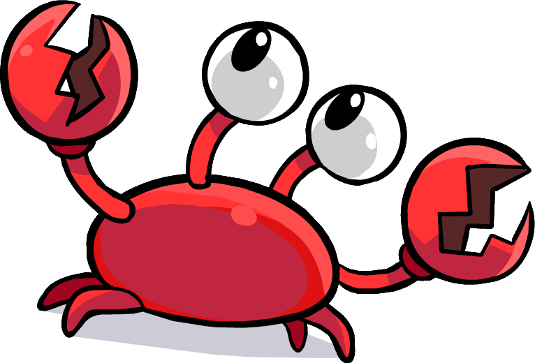 Klutzy The Crab - Klutzy Club Penguin Clipart (766x520), Png Download