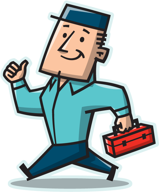 Jpg Royalty Free Download Air Conditioning Repair Clipart - Png Download (553x669), Png Download