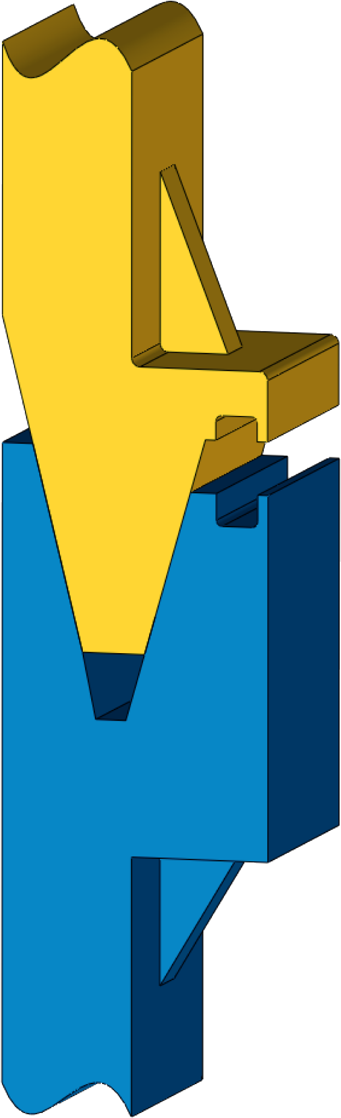 A Proper Flash Trap Is A Flange Or Skirt Along Your Clipart (1200x2499), Png Download