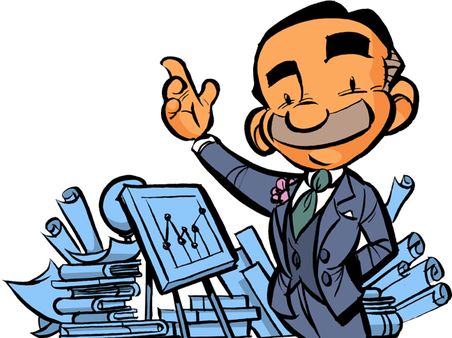 Finance Clipart Economics - John Maynard Keynes Cartoon - Png Download (648x484), Png Download