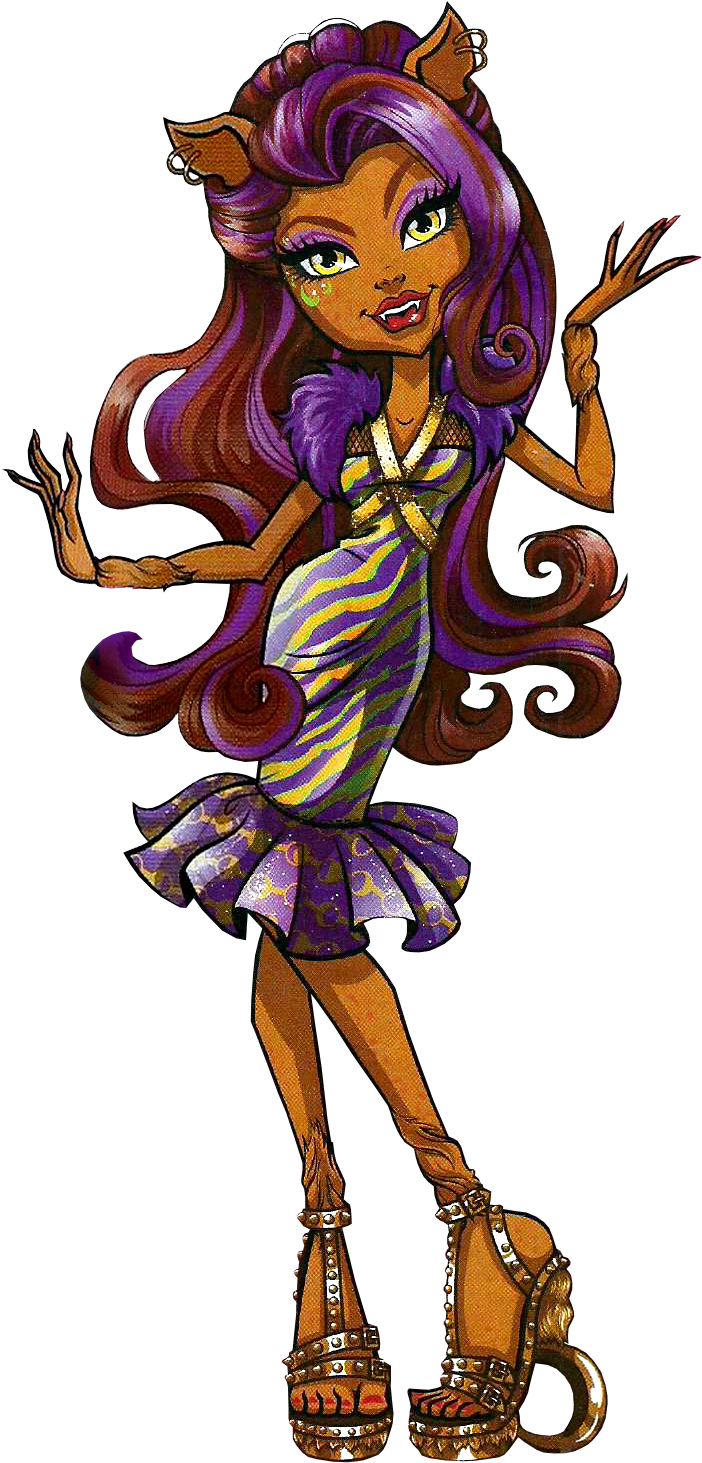 Ooak, Monster High, Dolls, Bratz, Bratzillaz, Fashion - Monster High Dance The Fright Away Clipart (735x1500), Png Download