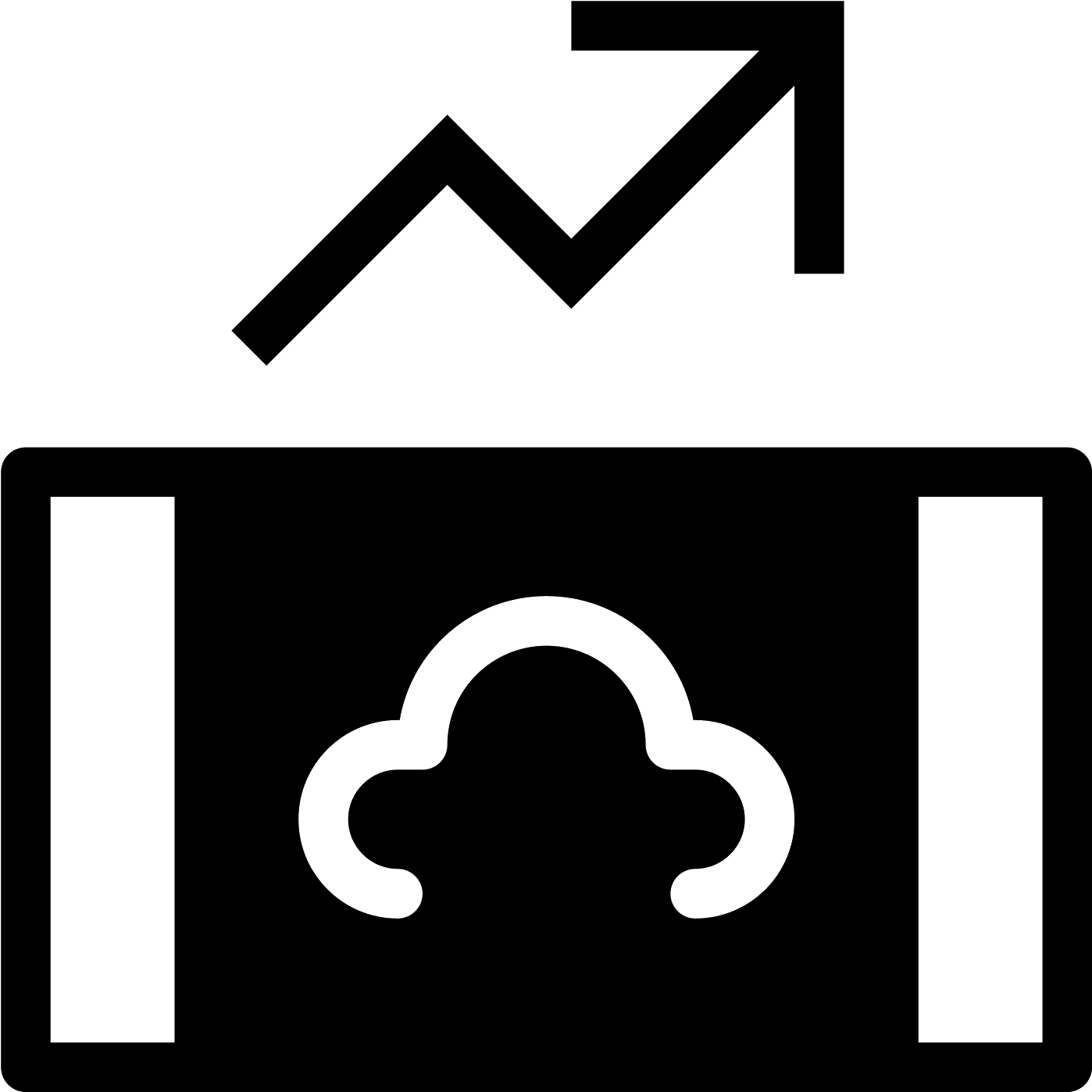 Profit Filled Icon - Icon Clipart (1600x1600), Png Download
