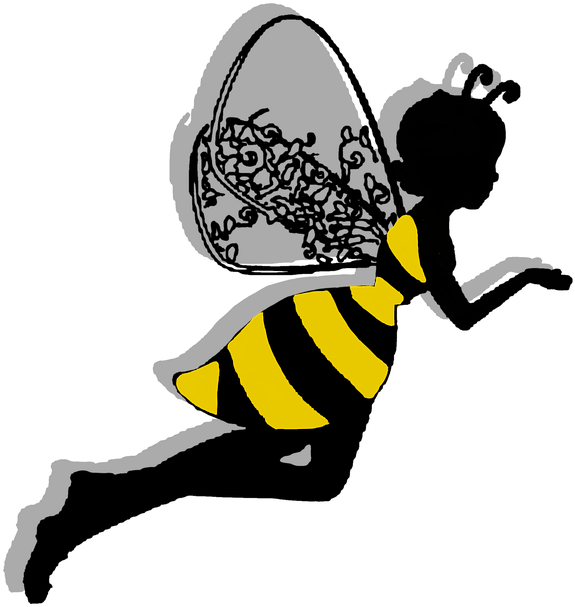Bee Girl Clipart (640x640), Png Download