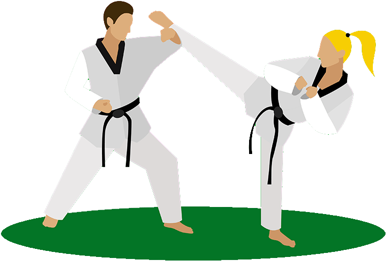 Taekwondo Clipart (768x524), Png Download