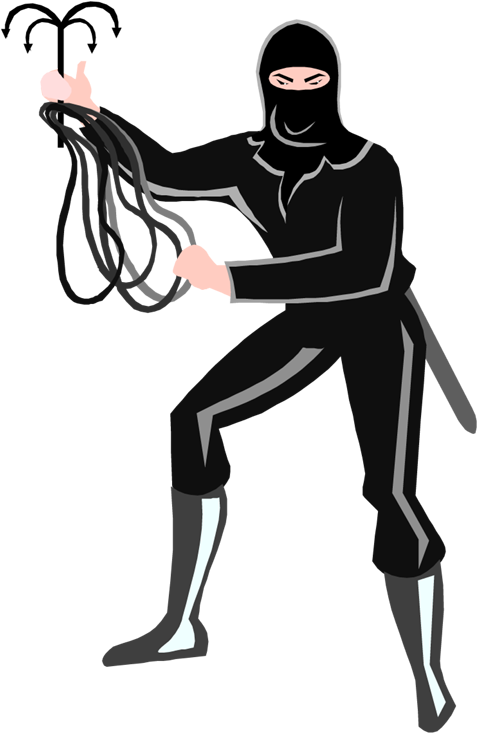 Another Article About Stupid, Stupid Island Sellers - Jim - The Ninja Rectangle Magnet Clipart (482x750), Png Download