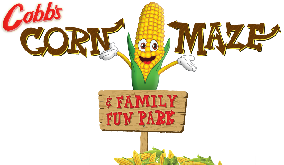 Svg Black And White Library Corn Maze Clipart - Cob Corn Maze Calgary - Png Download (908x529), Png Download