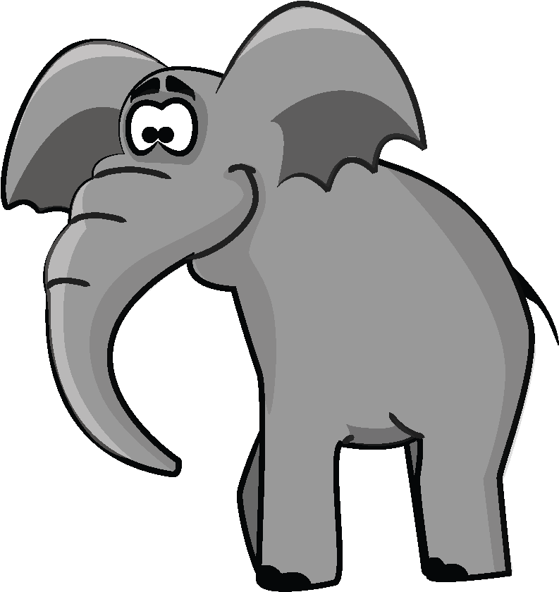 Games - Funny Mammals: Coloring Book Animals Clipart (850x850), Png Download