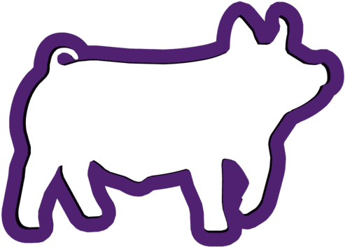 Custom Livestock Horse Cookie Cutter Clipart (800x600), Png Download