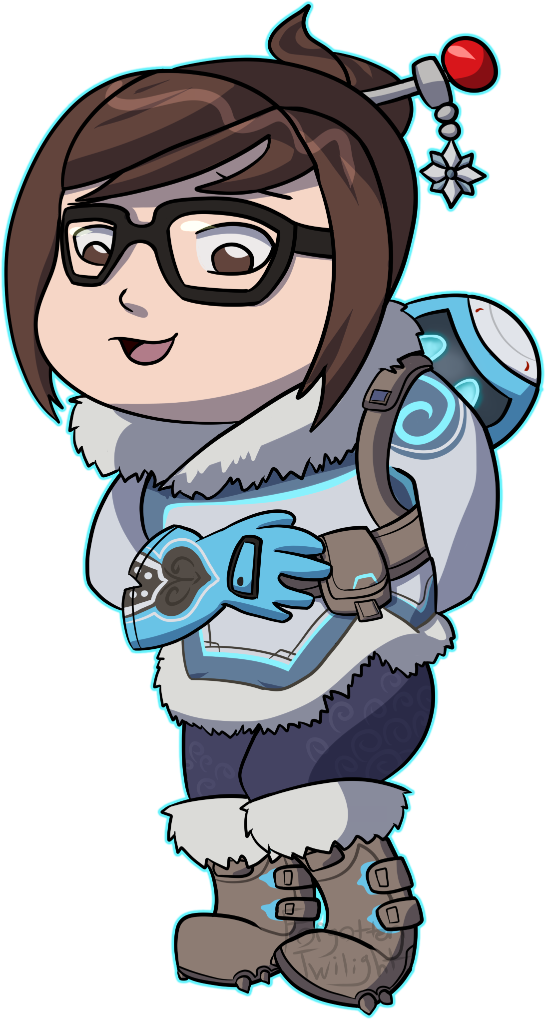 Mei ~ Sorry Sorry - Cartoon Clipart (1600x2200), Png Download