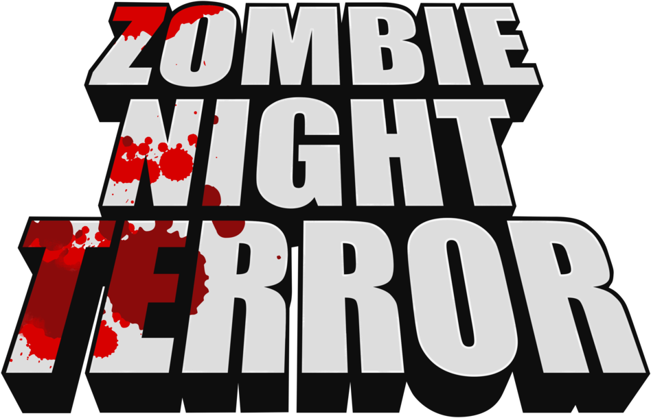 Zombie Night Terror - Zombie Night Terror Logo Clipart (1000x685), Png Download