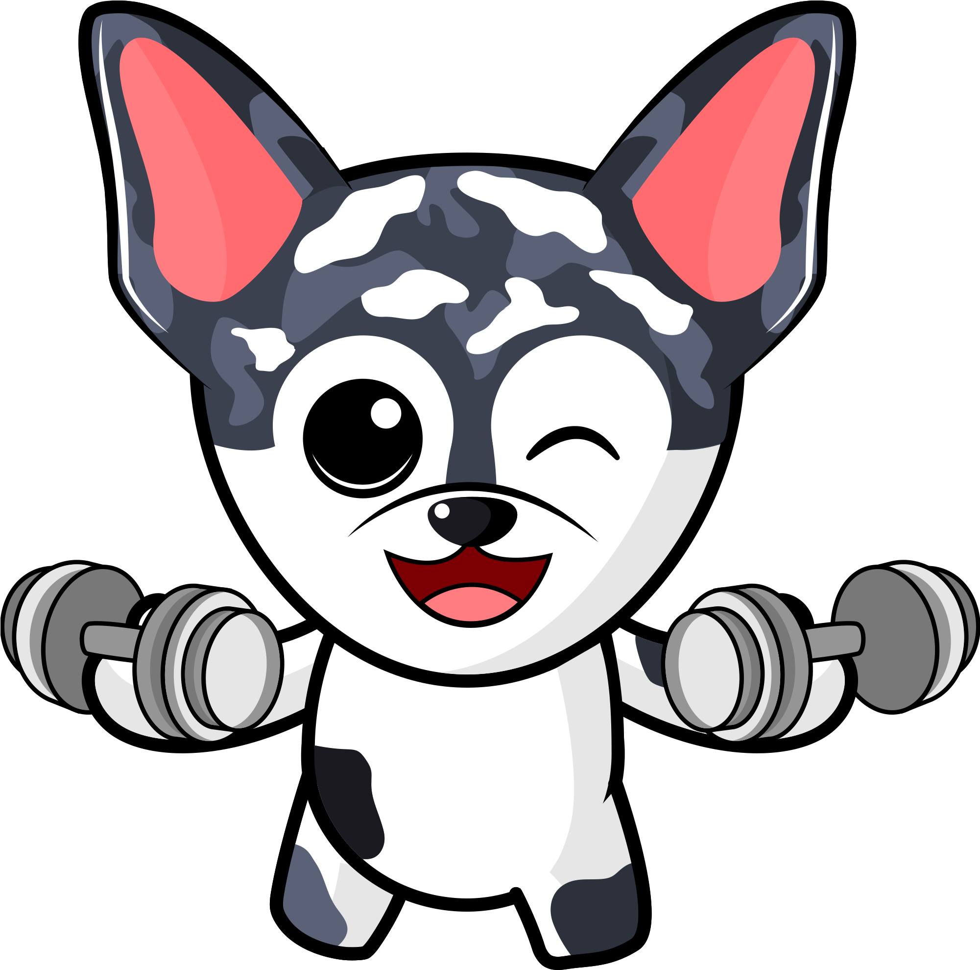 Dog Clipart (2000x2000), Png Download