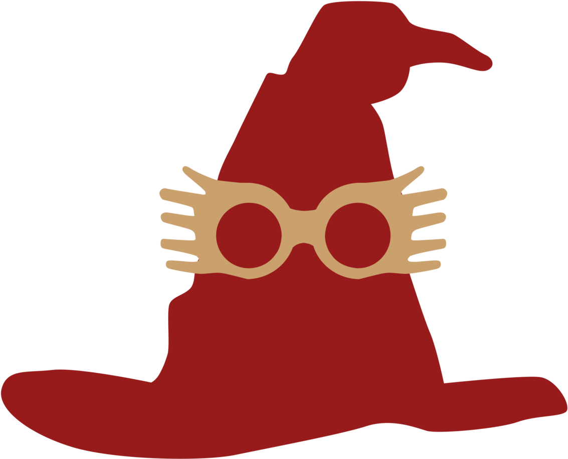 Envelope Clipart Harry Potter - Hat - Png Download (1500x1500), Png Download
