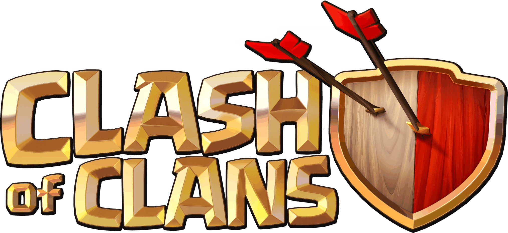 Clash Of Clans Tvcm - Clash Of Clans Sign Clipart (2027x931), Png Download