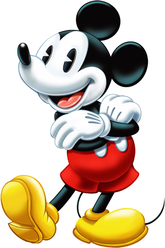 Mouse Clipart Transparent Background - Mickey Mouse Png Transparent (576x850), Png Download