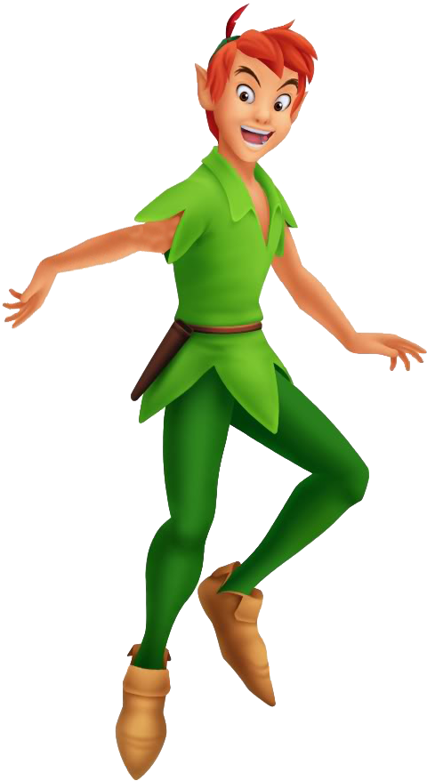 Peter Pan Clipart (536x909), Png Download