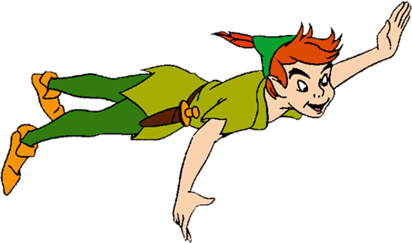 Peter Pan Tinker Bell Peter And Wendy Wendy Darling - Peter Pan With Tinkerbell Transparent Clipart (848x848), Png Download