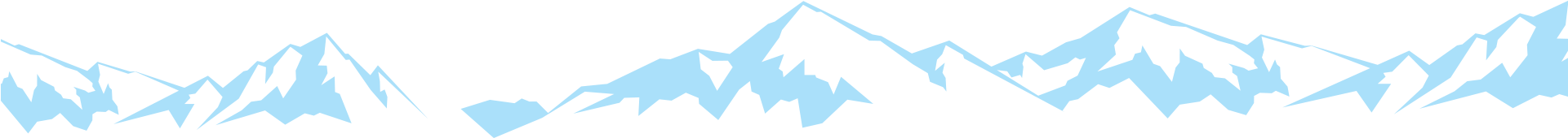 Animated Snow Covered Trees Animated Mountains Foreground - Blue Clipart (1920x663), Png Download