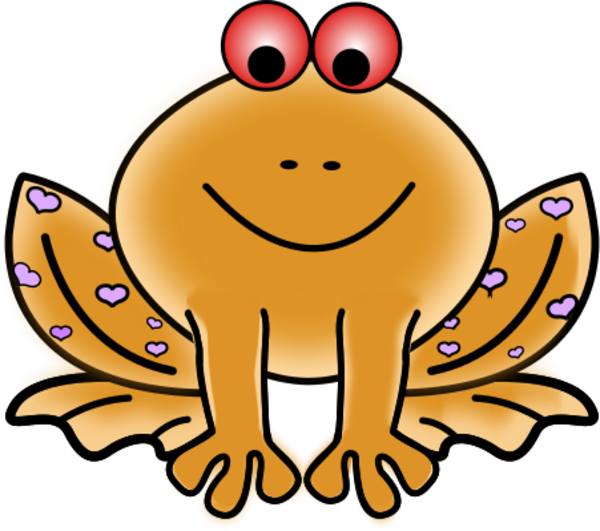 *✿**✿*rana*✿**✿* - Animated Frog Clipart (600x531), Png Download