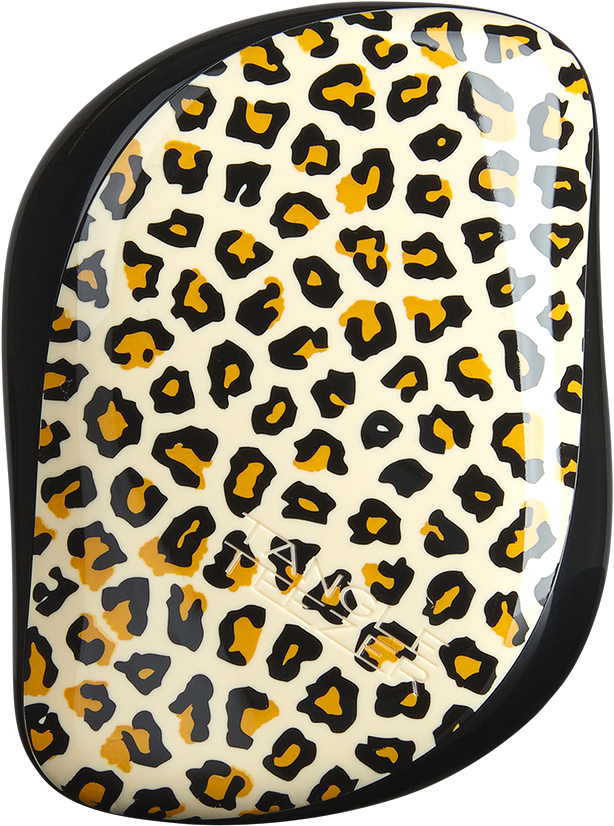 Compact Styler Feline Groovy 1 - Tangle Teezer Leopard Print Clipart (845x845), Png Download