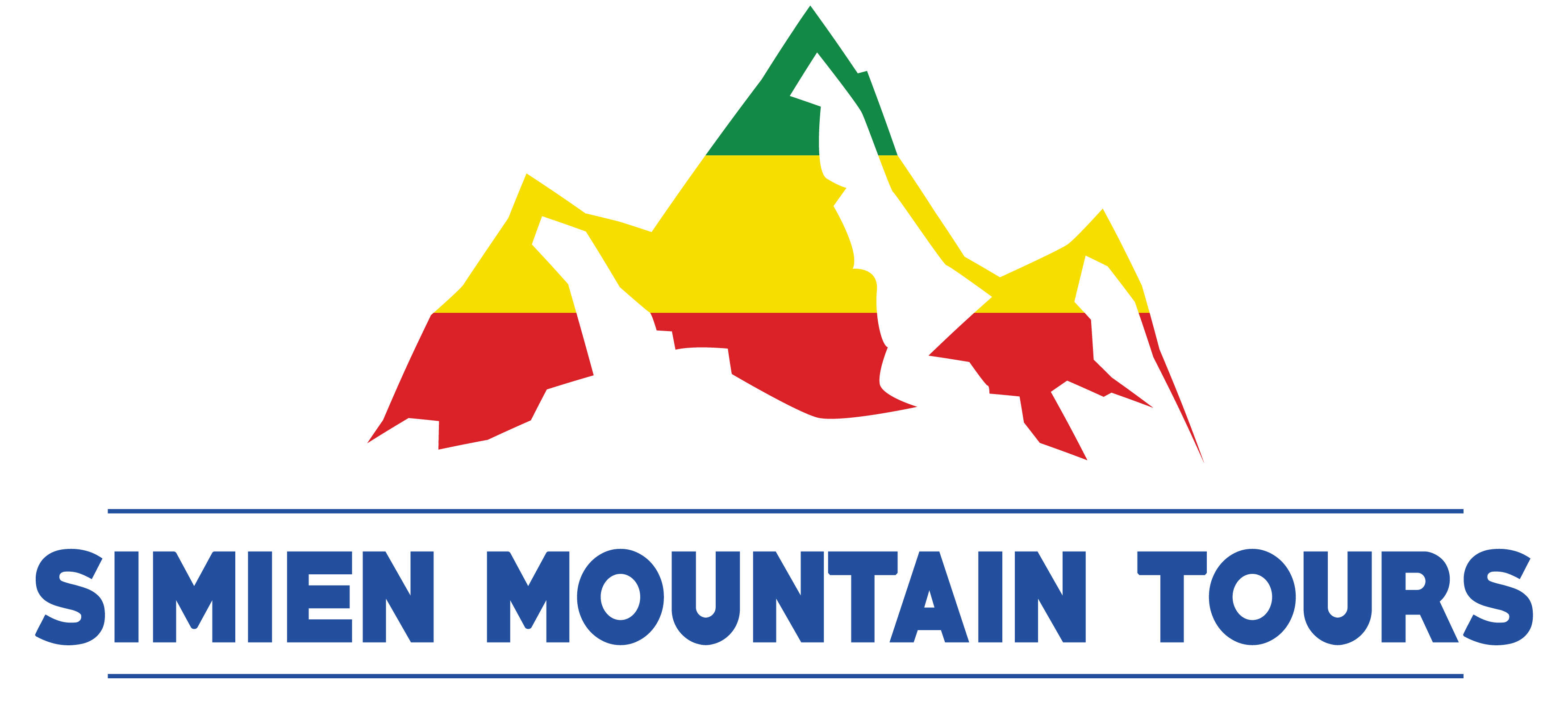Simien Mountains Clipart (3512x1600), Png Download