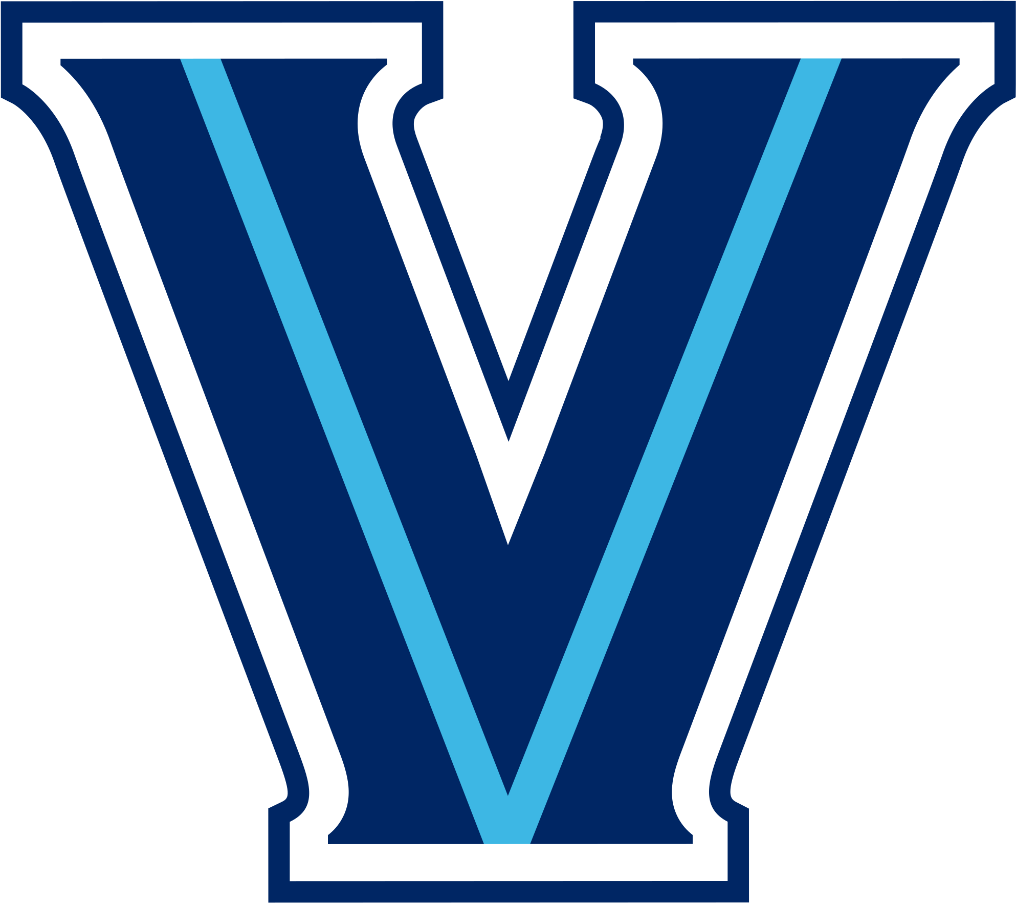 Villanova V Clipart (1200x1070), Png Download