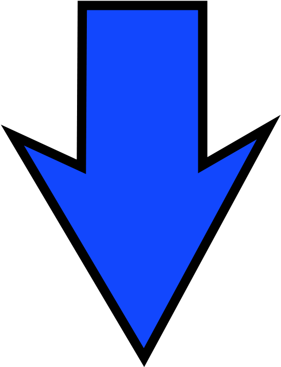 Setas Vermelhas Para Baixo Clipart (586x800), Png Download