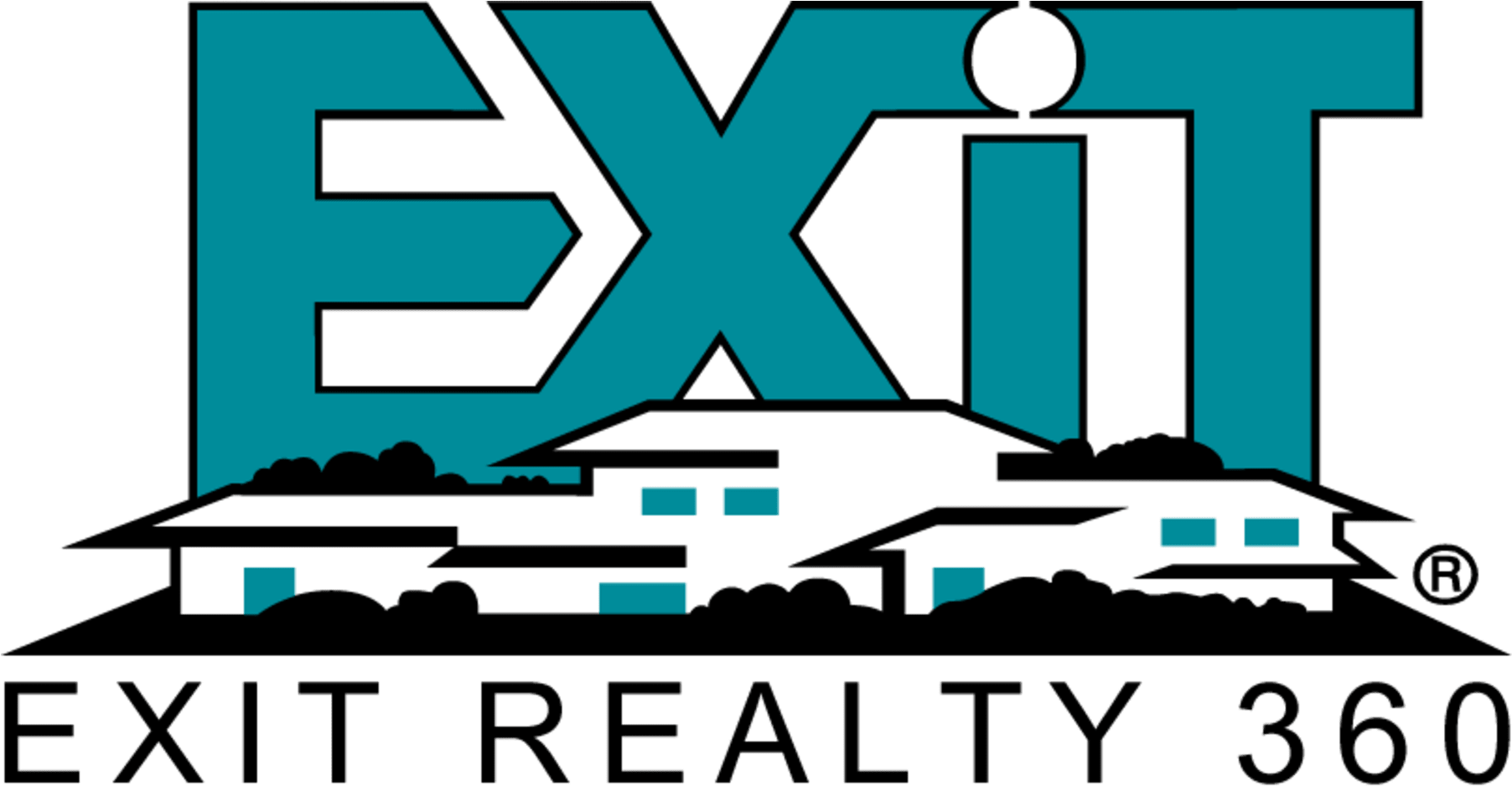 Exit Realty 360 Logo Clipart (1803x971), Png Download