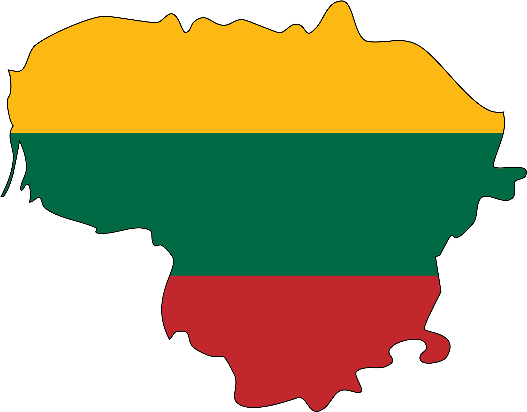Clip Art Free Library Free Photo - Lithuania Flag - Png Download (2048x1604), Png Download