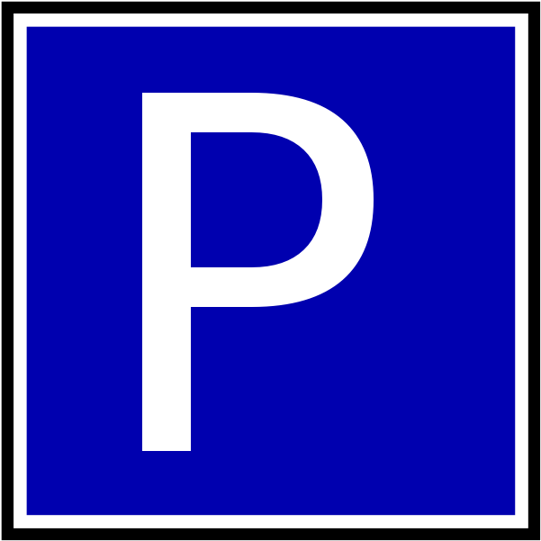 Transparent Clip Art Parking - Png Download (800x800), Png Download