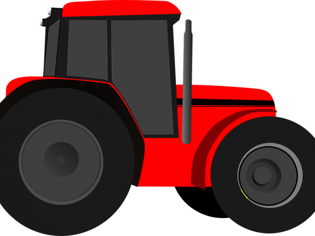 Agriculture Clipart John Deere Tractor - Cartoon Tractor - Png Download (640x480), Png Download