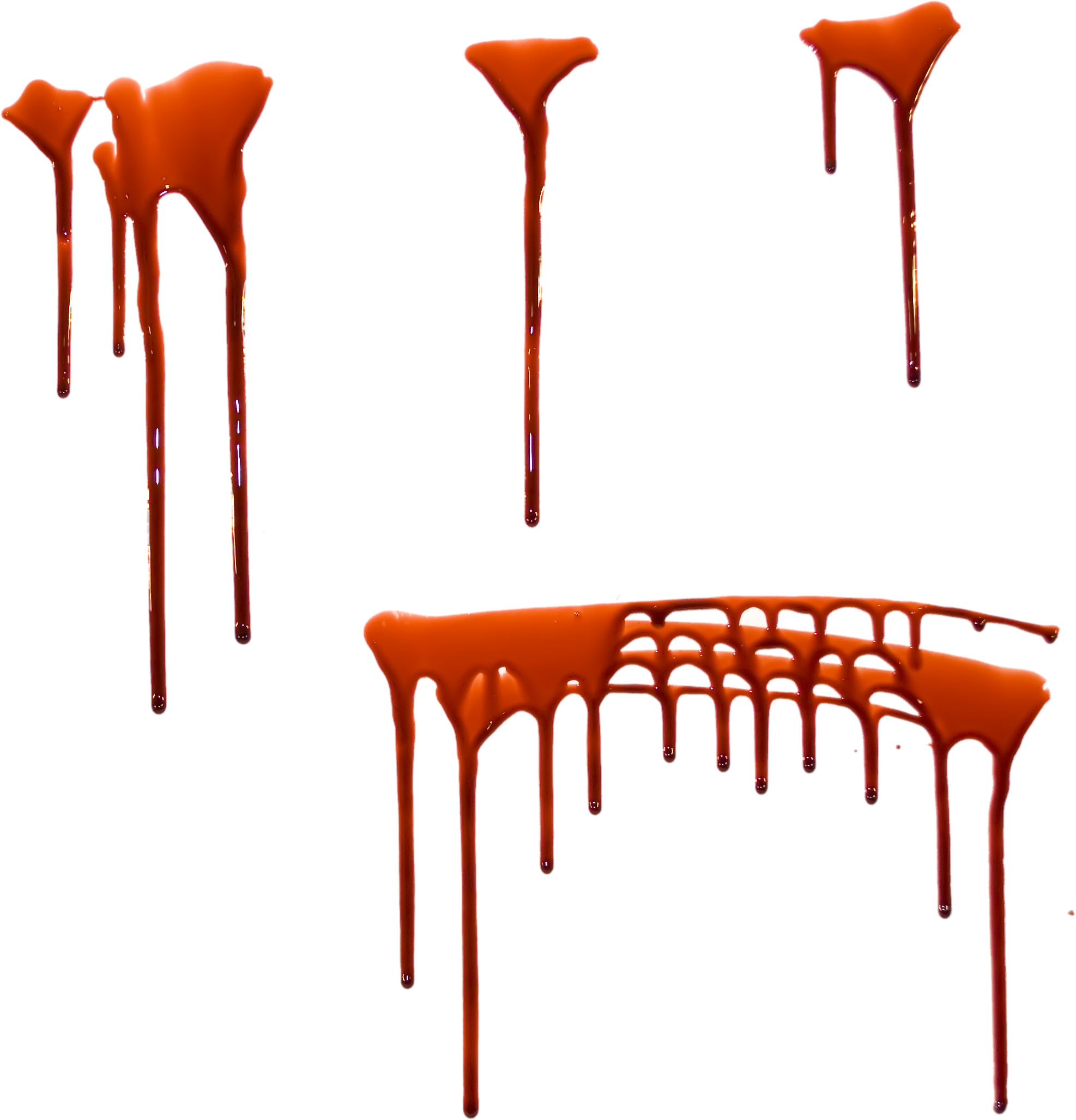 Orange Drip Png - Red Png Transparent Blood Trickle Clipart (1974x2055), Png Download