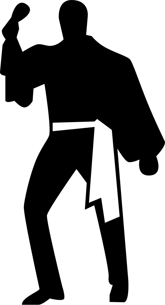 Flamenco Male Dancer Comments - Dance Clipart (532x981), Png Download