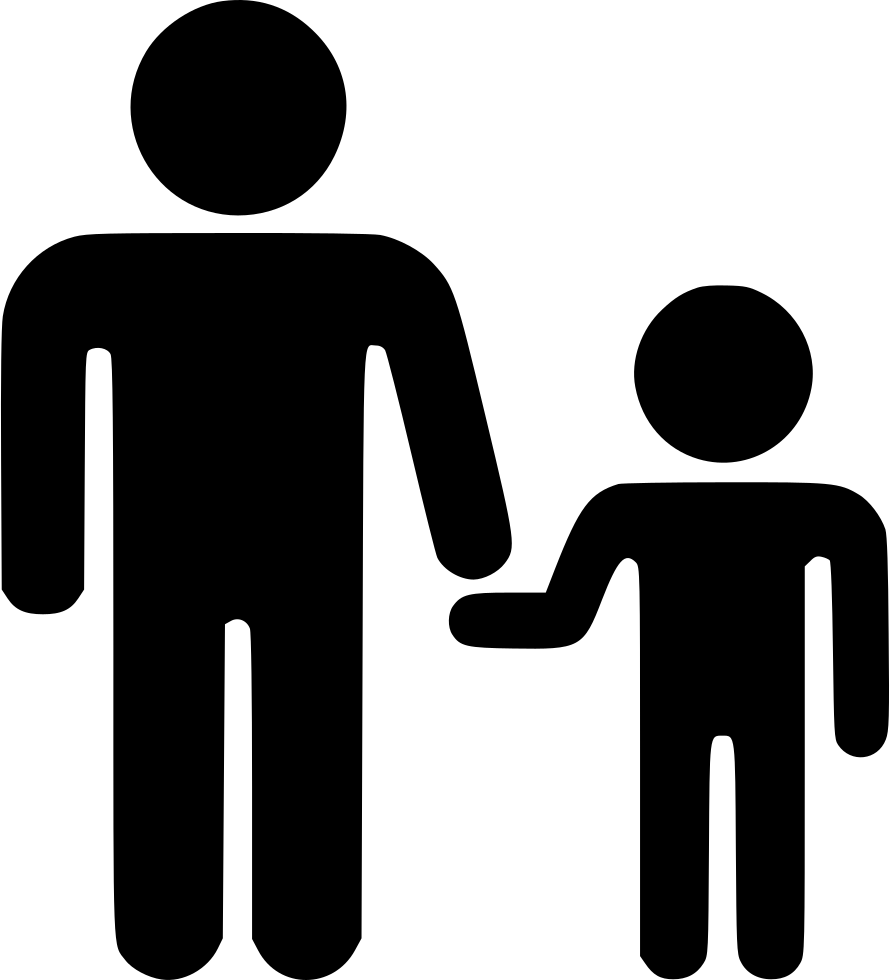 Graphic Royalty Free Stock Father Png Icon Free - Father And Son Png File Clipart (890x980), Png Download