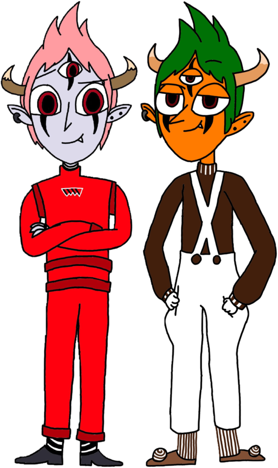 Oompa Loompa Tom Side By Side Comparison By Waterwolf729 - Jpeg Clipart (774x1032), Png Download