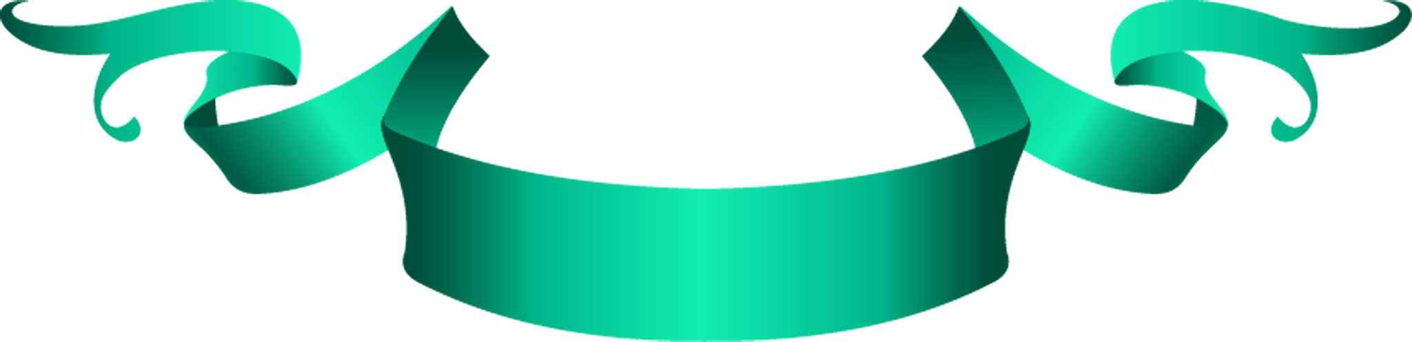 Music Clip Art Green - Clip Art - Png Download (2048x496), Png Download