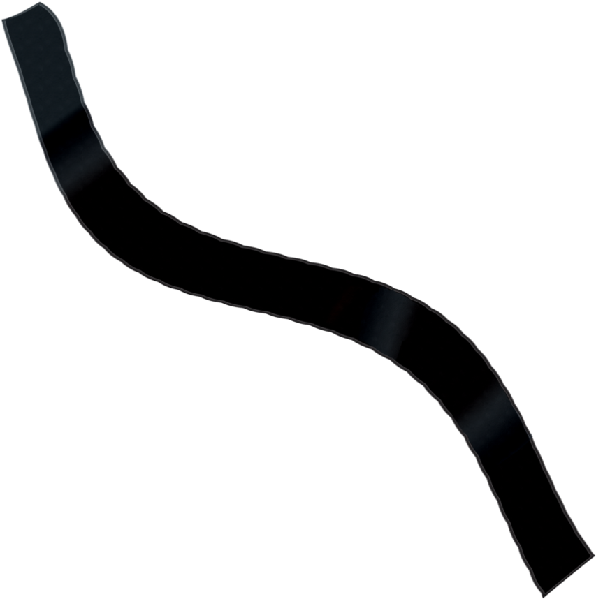 Black Ribbon Clipart - Carbon - Png Download (894x894), Png Download