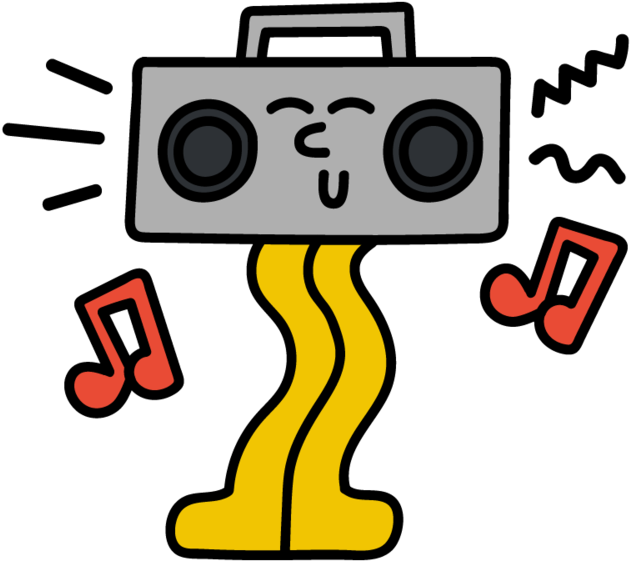 Meltedboombox - Magazine Clipart (1000x1000), Png Download