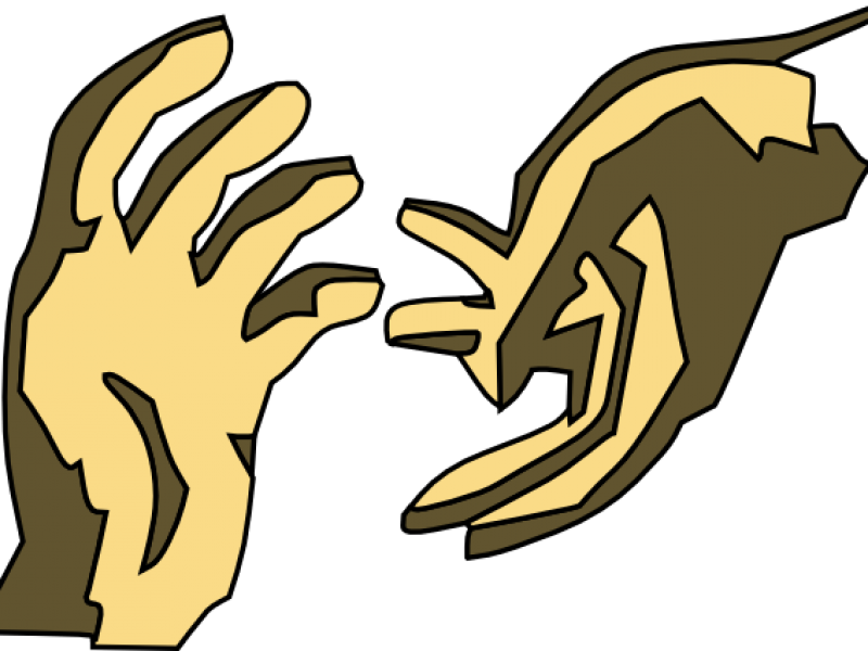 Hand Clipart Helping Hand - Helping Clipart - Png Download (640x480), Png Download